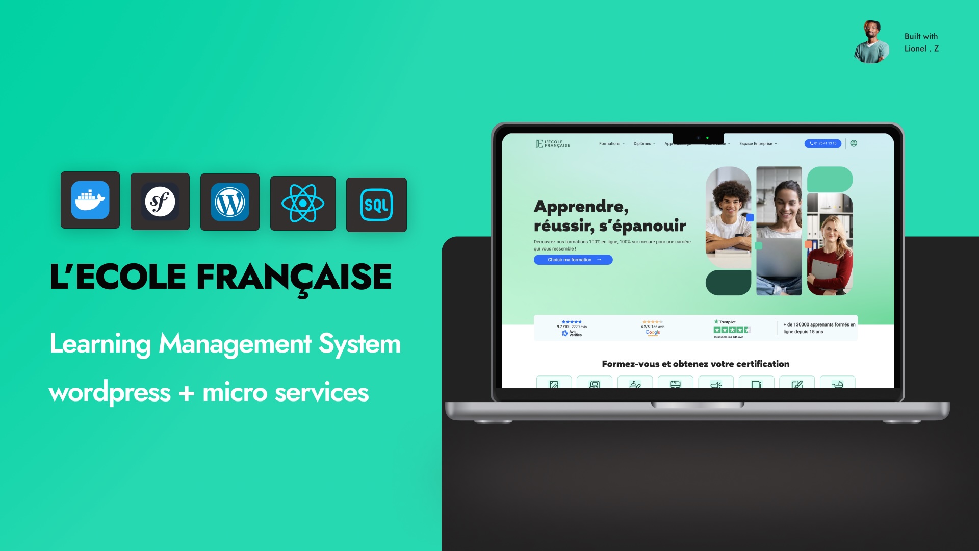 L'École Française Logo