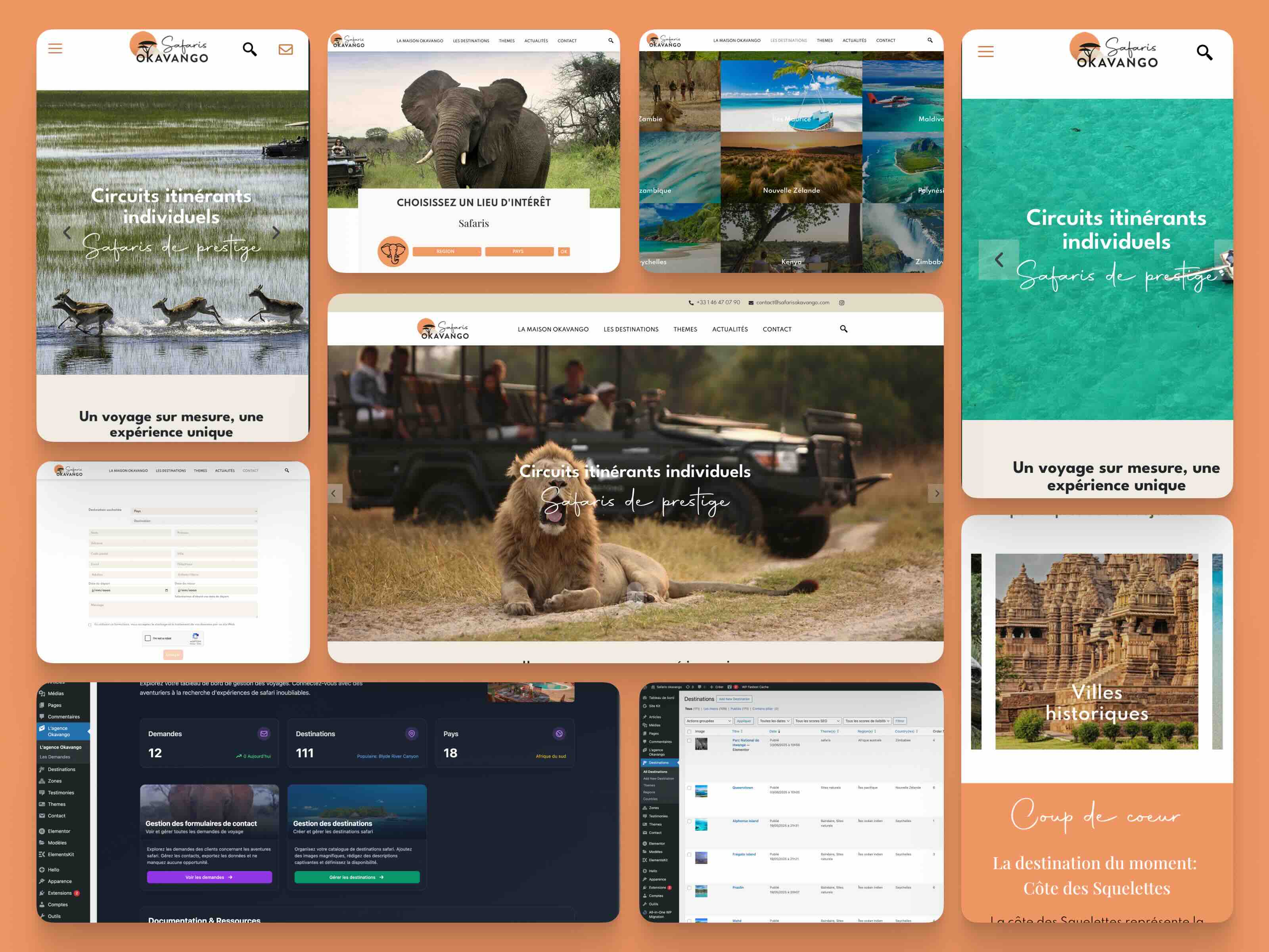 Wordpress plugin for travelling site