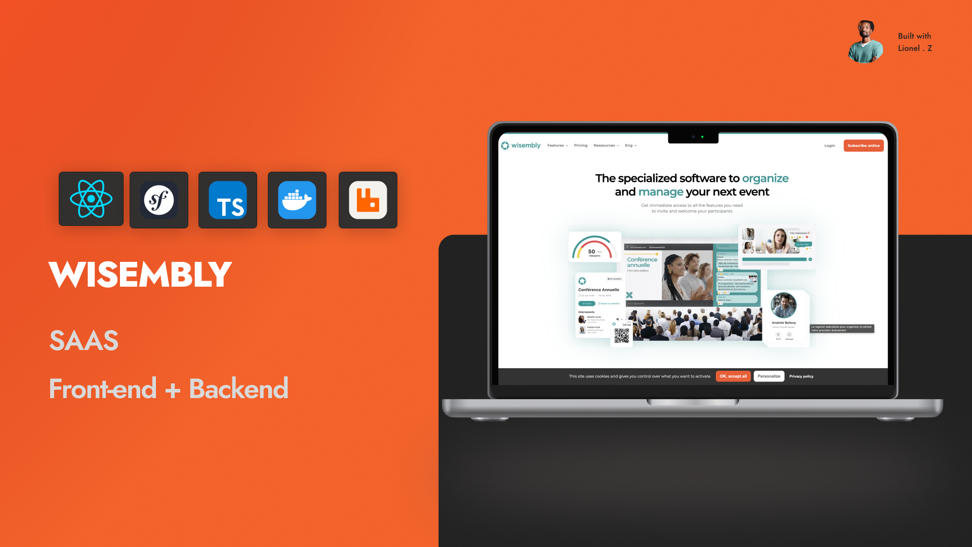Screenshot of the video conferencing platform